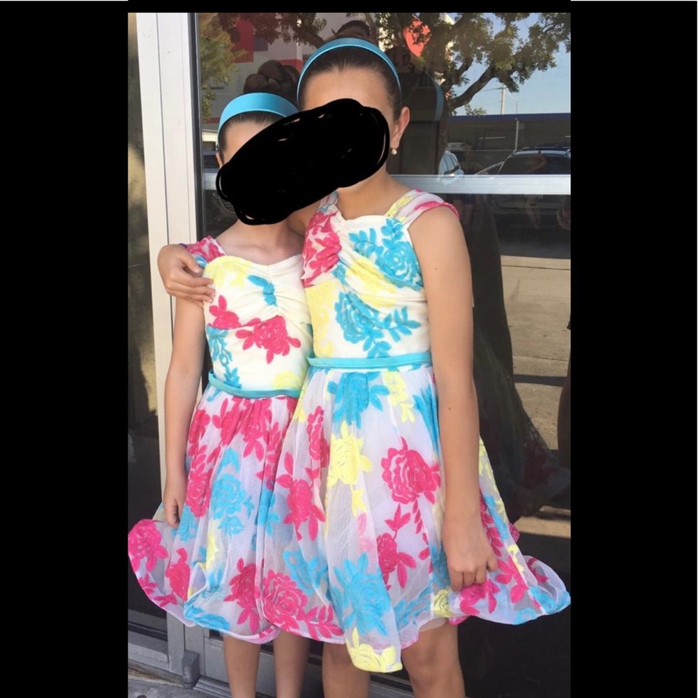 Multi colored dress